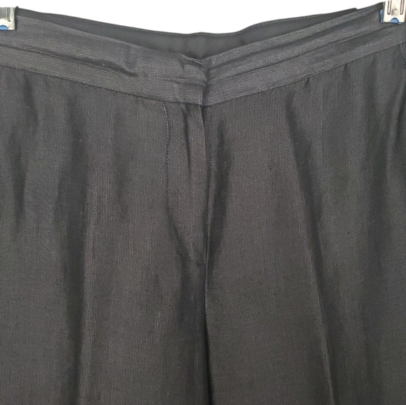 DKNY Women's Linen Blend Suit Set. Charcoal. 14/14P - Picture 12 of 16